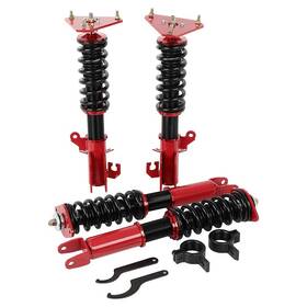 12435159 Luxfineparts Front Rear Coilovers Suspension Kits Fits 2013-2018 Nissan Altima Struts