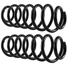 92nzh6 Maxpeedingrods 2x Rear Left And Right Coil Spring For Volkswagen Passat 2006-2018 2.0l Fwd