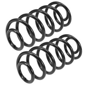 Cyd0zs Maxpeedingrods Rear 3.5 Inch Lift Spring For Jeep Tj Wrangler/rubicon/unlimited 97-06 Powder Coated