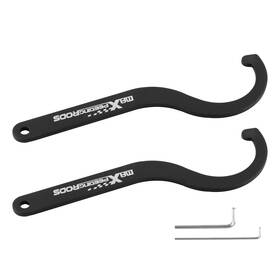 U72sm4 Maxpeedingrods 2x Coilover Adjustment Tool Spanner Wrench For Aftermarket Steel Black