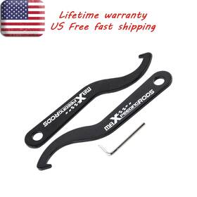 Ztky2g Maxpeedingrods 1 Pair Steel Coilover C Spanner Hook Wrench Universal Coil Over Spring Black