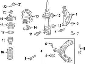 Bfwv-34-011 Mazda Genuine Coil Spring