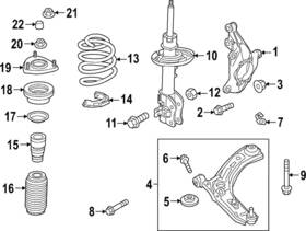 Bgcj-34-011 Mazda Genuine Coil Spring