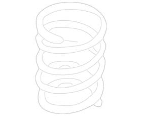 Ec02-34-011a Mazda Genuine Coil Spring