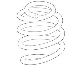 Gbfn-34-011 Mazda Genuine 2018-2021 6 - Coil Spring