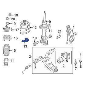 Ka0g340a3 Mazda Oe For 6 2018-2021 Front Coil Spring Insulator