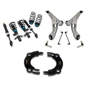 Bndl-934719 Megan Racing For Dodge Dart 2013-2016 3-pc Ez Street Series Coilover Damper Kit