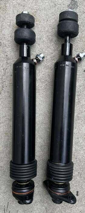 126-320-46-13 Mercedes-benz Rear Hydraulic Strut Set 560sec 560sel W126 W116 Sls Rebuilt 400 Core