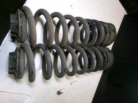 1643201820 Mercedes-benz Rear Left Right Coil Spring Set 06-11 W164 Ml350 Ml500