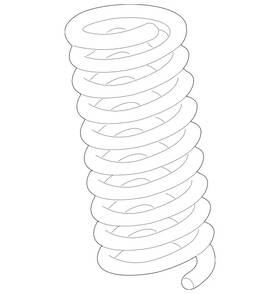 202-321-18-04-64 Mercedes-benz Genuine Leaf Spring Front Axle