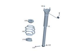 247-324-18-00 Mercedes-benz Genuine Helical Spring