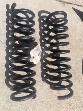Bbgl-11380-22-1555194 Mercedes-benz Pair Set Of 2 Front Coil Springs For W140 92-99