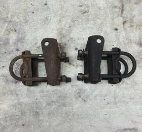 Aha8097 Mg Midget Austin Healey Sprite Rear Spring U Axle Bolts&saddle Plates