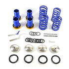 Mh-331101-10659 Unbranded Lowering Silver Scaled Suspension Coilover Blue Spring Fit Civic