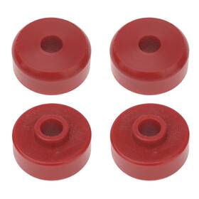 C2-c3 Mid America Motorworks 636169059957 1963-1982 Corvette Urethane Rear Spring Cushions Left / Right Red