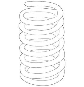 4140a164 Mitsubishi Genuine Coil Spring