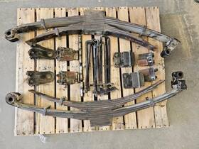 Mitsubishi Fe-180 Used 2006 Fuso Fe180 Pair Rear Leaf Springs As Shown Shipped From Los Angeles