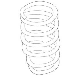Mn125358 Mitsubishi Genuine Coil Spring