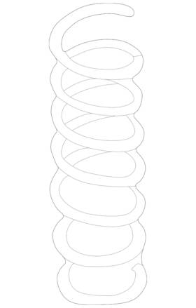 Mn184178 Mitsubishi Genuine Coil Spring