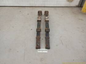 Mitsubishi Worldwide 518.ms2c92 Delica L300 Van Pair Of Rear Leaf Spring Fits 1986-1994 86 87 88 89