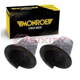 Sx-69rr Monroe Shocks & Struts Strut-mate 2 Pc Front Upper Coil Spring Insulators For 2007-2014 Gmc Sq