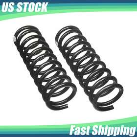 6330 Moog 1 Front Left And Right Coil Springs 2pcs Set For 1969-1972 Chevrolet El Camino