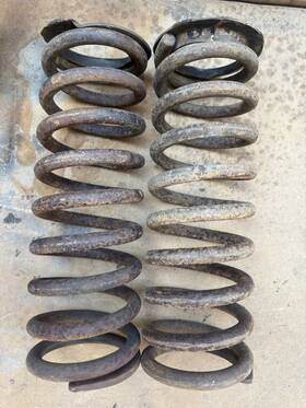 Moog 76184xrwm For 1954-1956 Ford 1954-56 Coil Spring Set Front .original