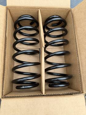 81789 Moog Coil Rear Spring Set For 2015-2017 Chrysler 200