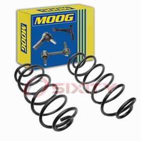 Sx-1353 Moog Chassis Products Rear Coil Spring Set For 1971-1981 Pontiac Catalina 3.8l 4.3l 4.9l 5.0l Pk