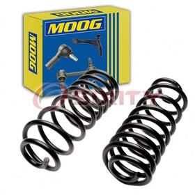 Sx-7191 Moog Chassis Products Rear Coil Spring Set For 1994-2009 Lincoln Town Car 4.6l V8 Suspension Sj