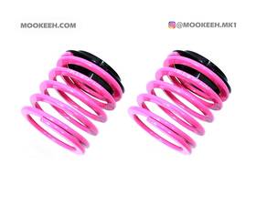 Mk1-ps-150 Mookeeh Pink Coilover Helper Springs For 2.5 Inch Diameter