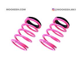 Mk1-ps-151 Mookeeh Pink Coilover Helper Springs For 6 Inch Tall 2.5 Diameter
