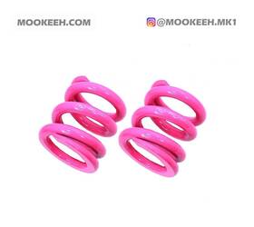 Mk1-ps-157 Mookeeh Pink Coilover Replacement Springs 50k 2800lbs 4 Inch 101.6mm 2.5 65 Mm Id