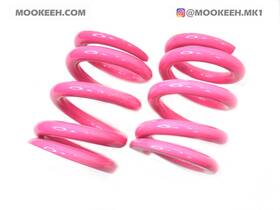 Mk1-ps-181 Mookeeh Pink Coilover Replacement Springs 40k 2240lbs 5 Inch 2.5 Id