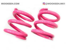 Mk1-ps-185 Mookeeh Pink Coilover Replacement Springs 30k 4 Inch 2.75 Id