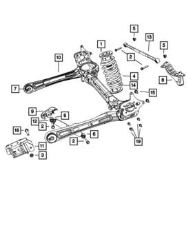 04877943ad Mopar Genuine Coil Spring 4877943ad