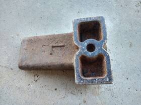 52038329 Mopar 97-02 Dodge Ram 1500 2500 3500 Left Rear Leaf Spring Spacer Block