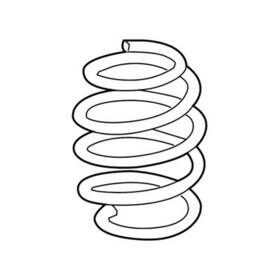 68264702aa Mopar Coil Spring Rear Left For 2015 2022 Renegade Jeep