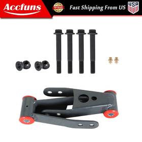 Afu77352f Munirater Adjustable 1 Inch -2 Rear Lift Shackles Kit For Jeep Cherokee Xj Level 2wd/4wd 84-01
