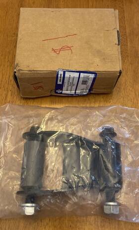 650-4095 Napa Nib Leaf Spring Shackle Kit Rear Position