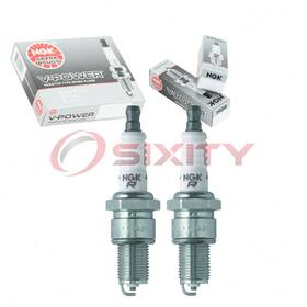 Wr10lcv Ngk Gr45 2 Pc 4268 V-power Spark Plugs For Wr9dy Wr9dcy Wr8dpy Sl