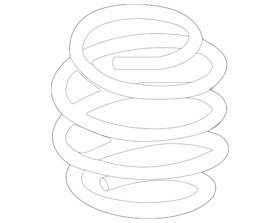 54010-5mr1c Nissan Genuine Coil Spring