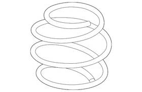 54010-6lb2b Nissan Genuine 2020-2021 Sentra - Coil Spring
