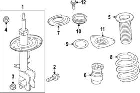 54010-6sa0b Nissan Genuine Coil Spring