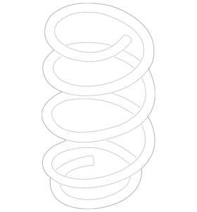 54010-9tg0a Nissan Genuine Coil Spring
