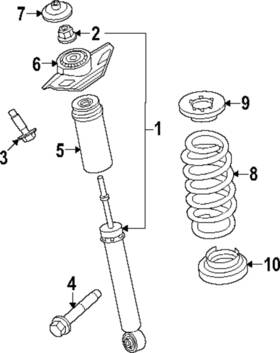 55020-5mp2b Nissan Genuine Coil Spring