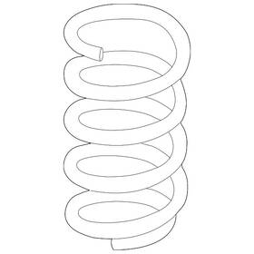 55020-6cc0d Nissan Genuine Spring - Rear Suspension
