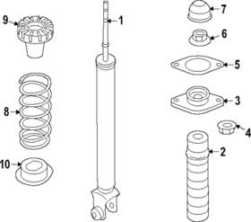 55020-6gr0a Nissan Genuine Coil Spring