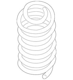 55020-9am2c Nissan Genuine Coil Spring