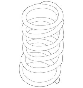 55020-9hs0b Nissan Genuine Coil Spring